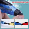 RC Airplane with LED Light Model Aircrafts EPP Foam Fighter Rechargeable Anti-collision Silicone Heads Gliding Airplane