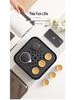 Heartfelt Portable Kung Fu Tea Set: Modern, Anti-scalding Teapot with Quick-brew Cups for Home and Outdoor Use.