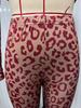 Leopard Print Women's Autumn/Winter Long Sleeve & Pants Home Wear Set