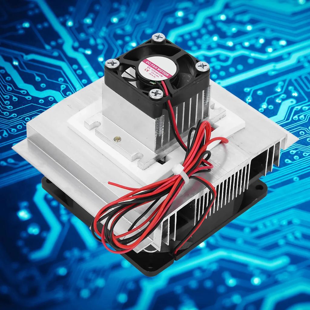 Modulo Piastra Termoelettrica Peltier XD‑35 Sistema di Raffreddamento Kit Fai da Te per Raffreddamento di Piccoli Spazi