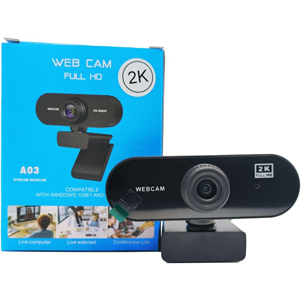 Full HD 1080P/4K USB Webcam for Desktop and Laptop