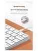 Silent Lightweight Wireless Bluetooth Keyboard with Touchpad for Tablets & Laptops