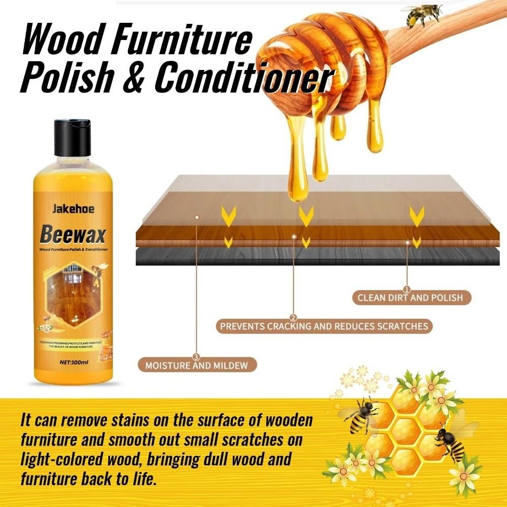 Stain Prevent Bees Wax Floor Cleaner Long Lasting Wooden Floor Protective Agent  for Home