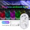 Multi Color Car LED Touch Light USB Car Interior Light USB Roof Ceiling Lamp Car Decorations Read Light Auto Interior Accsesorie