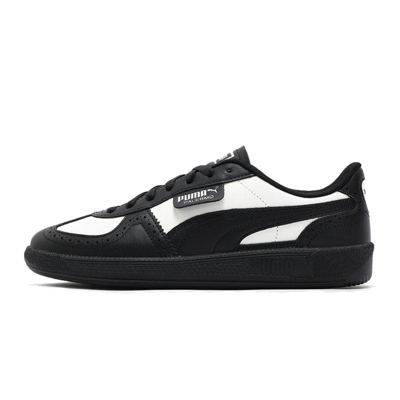 Puma Fashionable Comfortable Versatile Low-Top Casual Shoes Unisex Sneakers Black White 399684-02