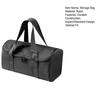 Speaker Storage Bag Water-Resistant Wear-Resistant Dirt-Resistant Bluetooth-compatible Speaker Case Zipper Closure Travel Organizer