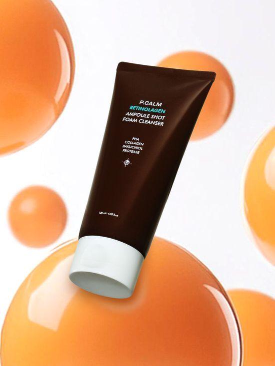 P.CALM Retinolagen Ampoule Shot Foam Cleanser 120ml