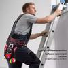 STARJIFF Heavy Duty 1680D Quick-Hang Tool Belt Bag Electrician Organizer with Tape Measure And Hook for Hand Tools