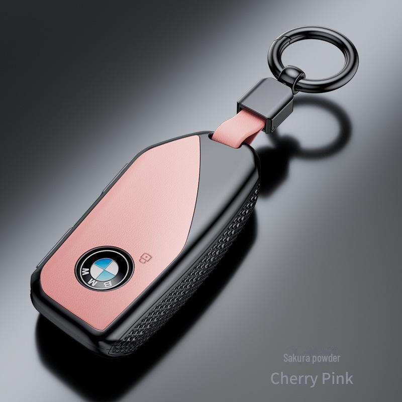 """Fasjonabelt nøkkeldeksel med Nappa-mønster for BMW-modeller""": X1, X2, X3, 320li, 525li, 5, 3, 7-serie"