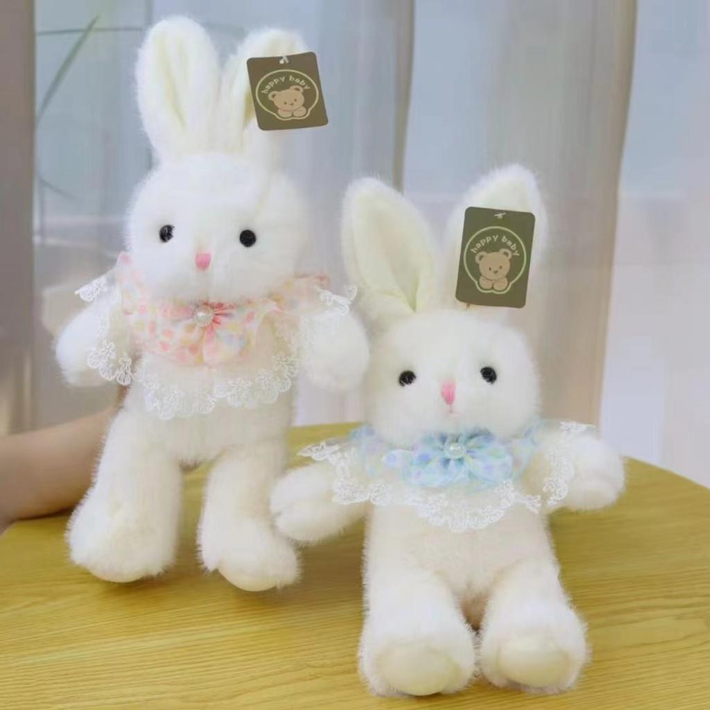 Cute Long-eared Rabbit Series Plush Toy Long-eared Rabbit Doll Clothes Doll Grab Machine Doll Children's Birthday Gift