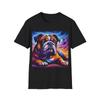 Dog Lover Unisex Soft Cotton T-Shirt. Bulldog Unisex T-Shirt