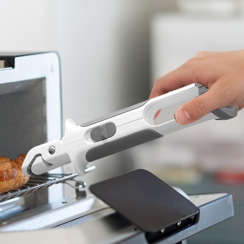 Hot Dish Gripper Anti-Scald Clip For Plates Non-Slip Heat Insulation Pot Holder Clamp For Baking Cooking 2-in-1 Hot Bowl Tongs