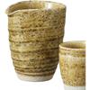 Sake Tokkuri and Ochoko Approximately X 8 X 11 Cm 300 Ml Mino for Cold Ale-net Set (sake Bottle) (sake Cup) Set, 9.3 (height), Capacity, Ceramic,