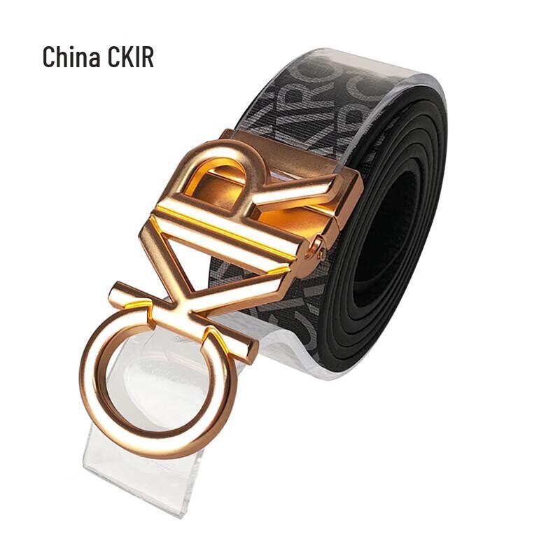 Мужской кожаный ремень Cmierf Kuect с автоматической пряжкой 125cm