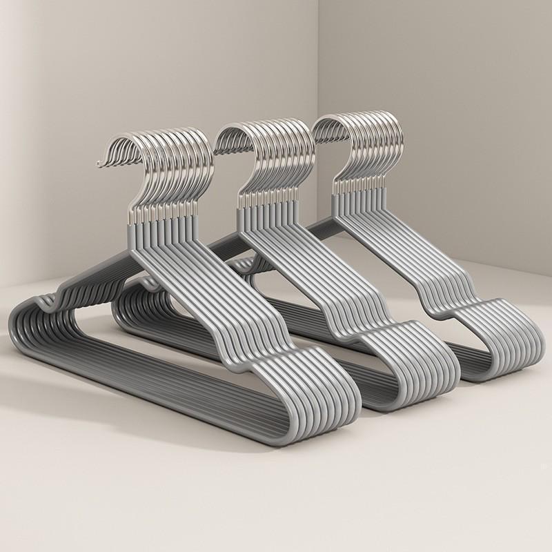 Adult Dormitory Clothes Drying Rack: Enlarged, Thickened, Traceless Hangers for Students.