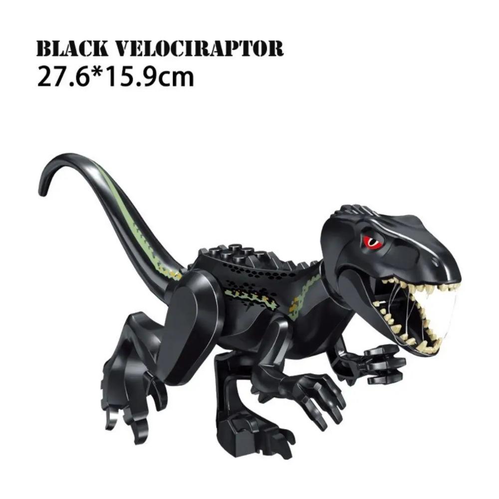 Jurassic World Brutální Raptor Stavebnice Dinosauří Kostky Tyrannosaurus Indominus I-Rex Skládací Hračka Pro Děti Dárky