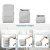 3-Layer Flight Sleeping Footrest Pillow Resting Pillow On Airplane Car Bus Pillow Inflatable Travel Foot Rest Pillow Foot Pad