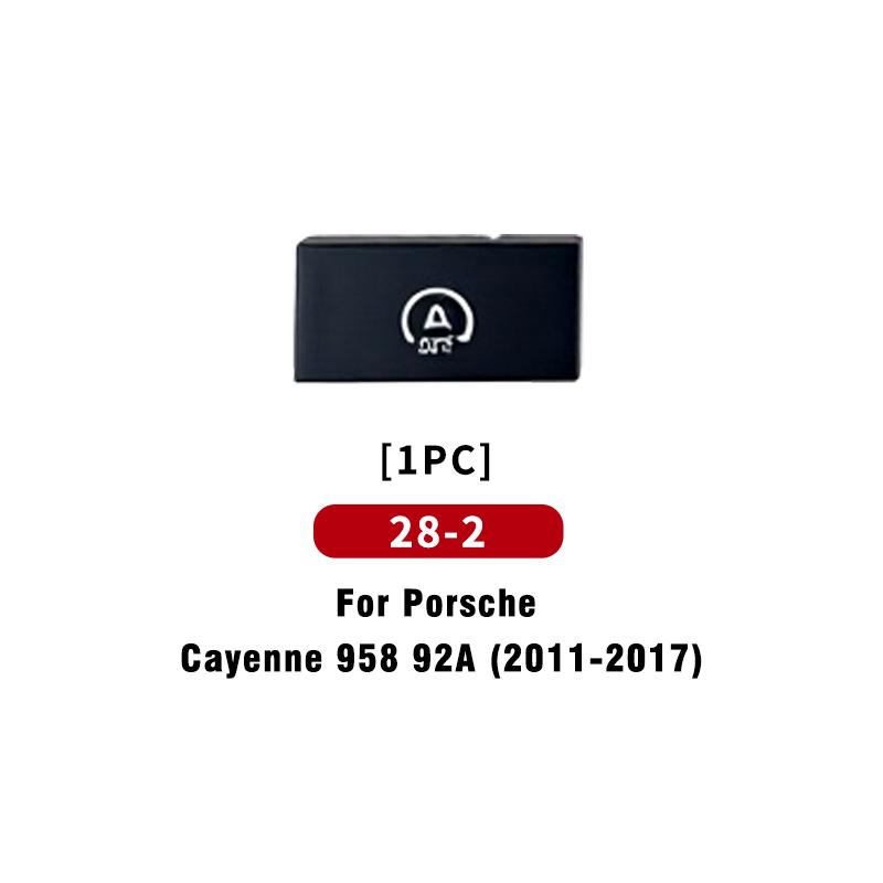 Multi Function Air Conditioning AC Button Keys for Porsche Cayenne 958 Macan 95B Car Interior Central Control Function Buttons