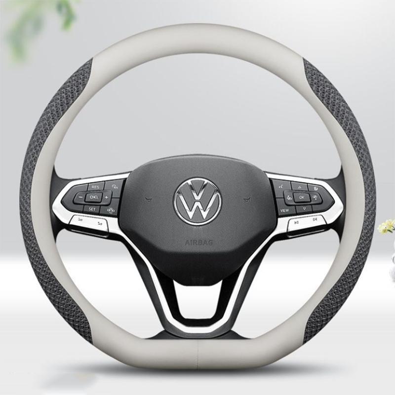 O-Typ Lenkradbezug für VW Sharan Passat Caddy Touran Tiguan Golf Polo Teramont Atlas T-Roc T-cross
