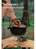 Portable Stainless Steel Mini BBQ Grill & Stove Stand