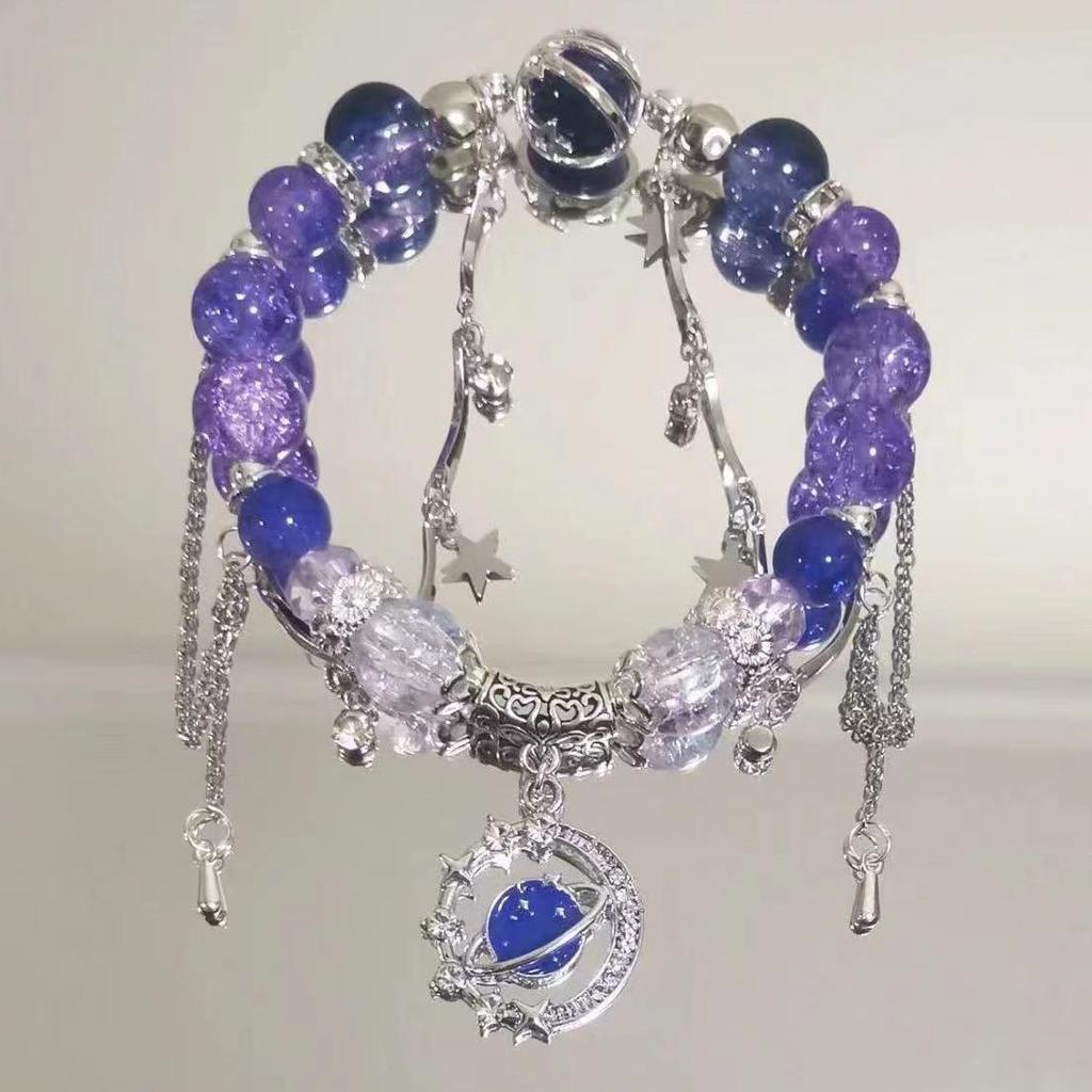Pulseira de Atributos de Herói: Novo estilo Li Bai e Guan Yu design legal e doce