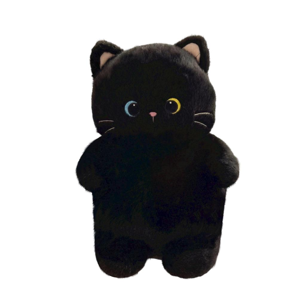 Plush Cat Doll Soft Stuffed Animal Toy Cute Chubby Cat Design Plush Doll for Kids Birthday Gift Soft Fabric Plush Toy