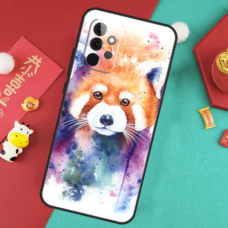 Animal Raccoon Fox Case For Samsung Galaxy A55 A35 A25 A15 A14 A34 A54 A53 A33 A23 A13 A12 A52 A51 A32 Cover