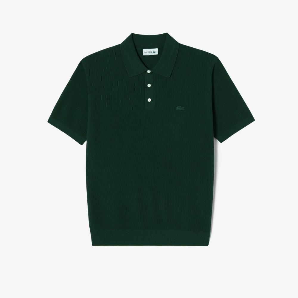 [Lacoste] Men's Pique Short Sleeve Sweater Polo Shirt PH942E-56GAFK