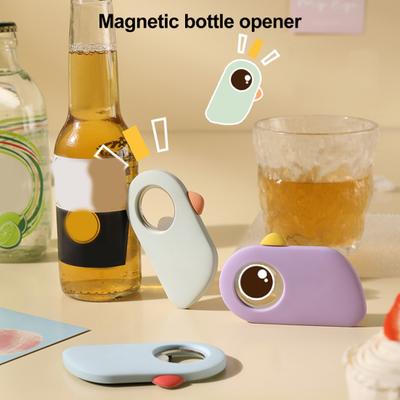 Kühlschrank Flaschenöffner Stark Magnetisch Kompaktes Design Tragbar Cartoon Form Bier