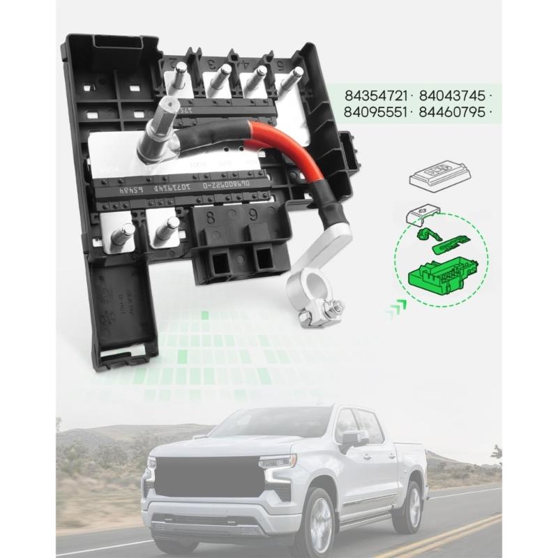 Automotive Circuit Protections Fuses Distribution Box Block For 1500 2500 Engine Bay 84354721 84043745 84095551 84460795