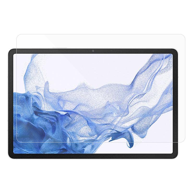 For Samsung Galaxy Tab S10+/S9+/S8+/S7 FE/S9 FE+ Skjermbeskytter 0,3 mm Buet Kant Gjennomsiktig Herdet Glass Skjermfilm