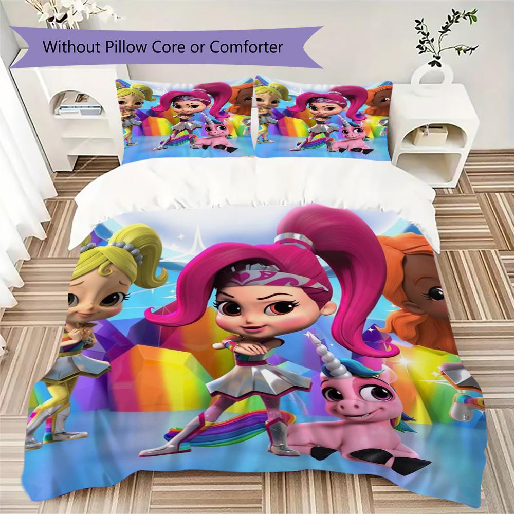Grand Chase Print Pattern Bedding,Quilt Set Quilt Cover Pillowcase Home Birthday Gift (1*duvet Cover+2*pillowcase,without core)XSJT0917040