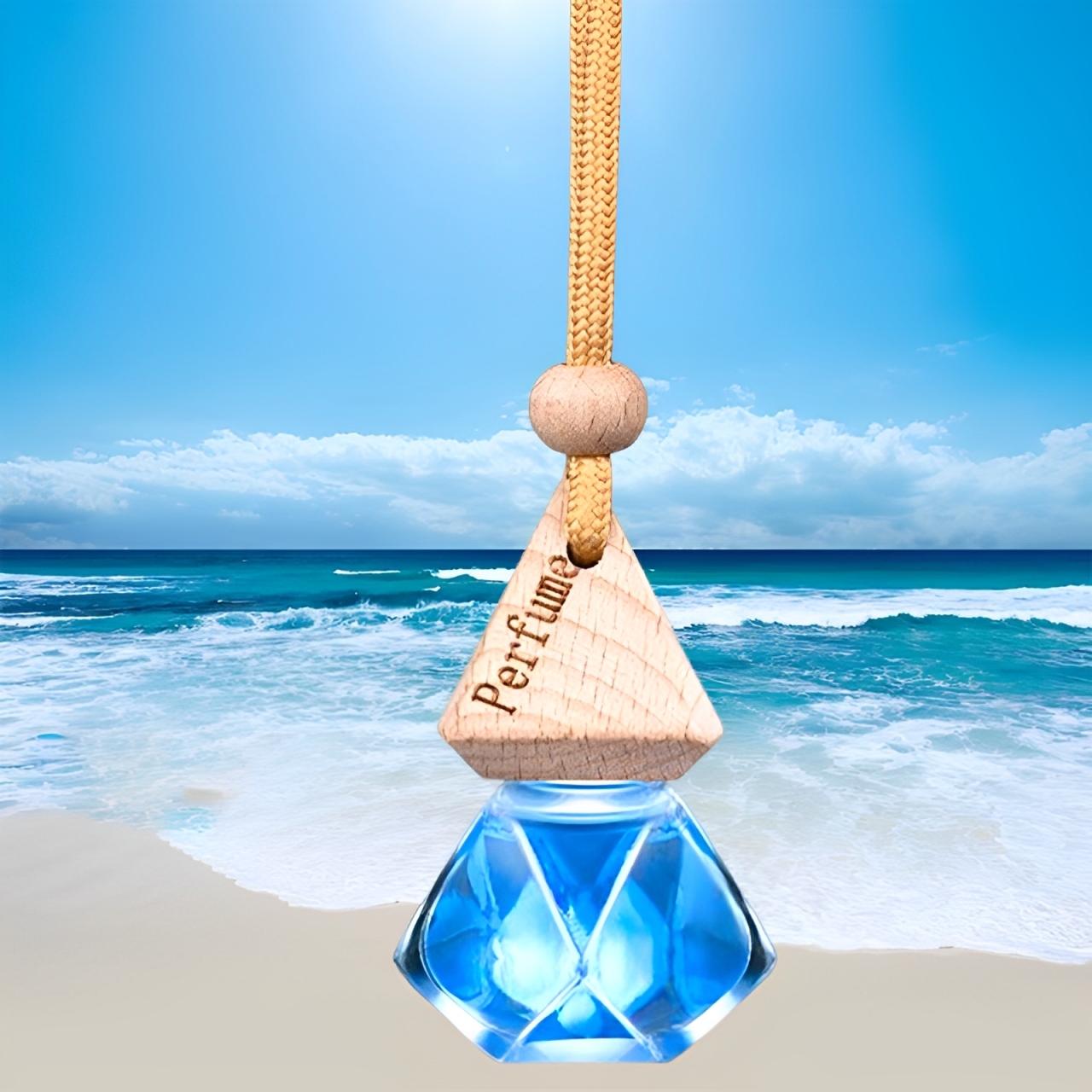 

Автомобильный аромадиффузор, подвеска-флакон для ароматерапии, диффузор для духов, автомобильное украшение, подвесная стеклянная бутылочка для автомобиля, украшения, парфюм синий