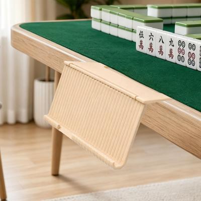 DYS Mahjong Card Holder for Table, Under-Mat Slide-in Stand, 3D Printed Angled Viewing Display Rack American