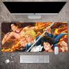 Animation Office Luffy  Roronoa Zoro E-sports Gaming Table Mat ONE PIECE Leather Mouse Pad Boys Oversized Computer Keyboard Pad