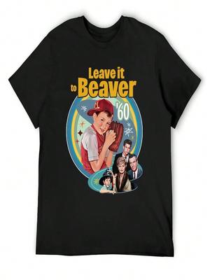 Leave It To Beaver For Fans T-Shirt For A Boy Street Wear Valentines Boutique Clothes Men Clothings