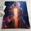 Game FFate Grand Orderr Throw Warm Soft Flannel Blanket Multiuse for Sofa Bed Camping Travel Nap