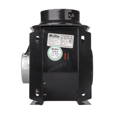 Hoge Snelheid Afzuigventilator Keuken Hangend Muur Raam Hotel Ventilator Afzuiger Industrieel Ventilatie Booster Metalen Buis Ventilator