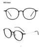 6.8g Ultralight Pure Titanium Small Round Eyeglasses Frame – Trendy Internet Celebrity Style