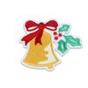 Christmas Embroidered Patches Repair Patch Self Adhesive Patch Cartoon Santa Claus Appliques For Apparel Bags Accessories