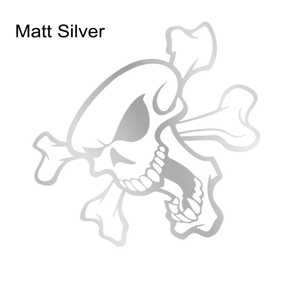 Skeleton Pattern Car Sticker Waterproof Self-adhesive Vinyl Decals Car Window Bumper Motorcycle Decoration Accessories Sticker