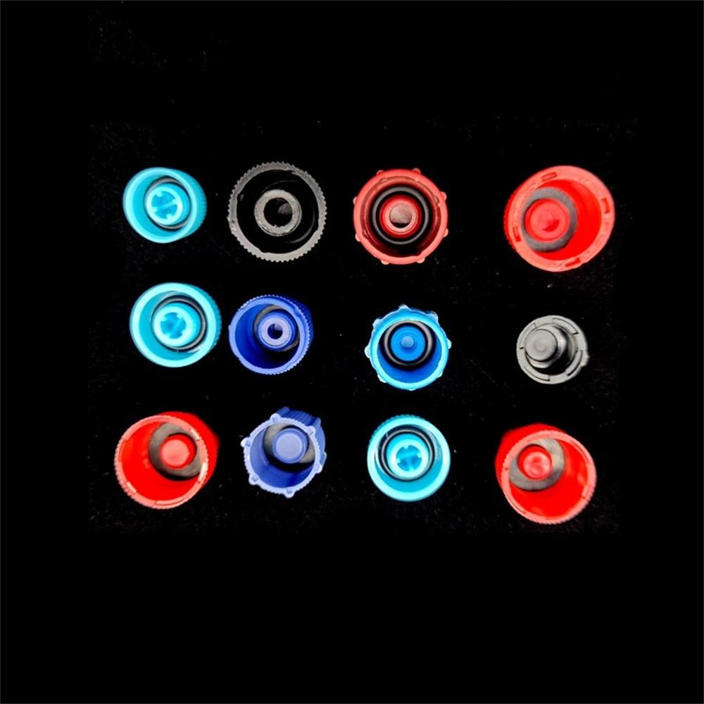 77Pcs Car Auto A/C R134a R12 High & Low Side AC Valve Core Dust Cover Caps Set