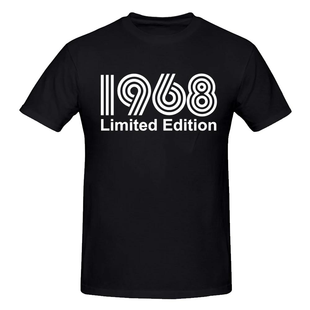 Novelty Awesome 1968 Limited Edition T Shirts Graphic Cotton Streetwear Short Sleeve Birthday Gifts Summer Style T-shirt Men