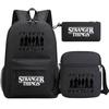 Stranger Things Star Printing Teen Student School Bag Three-Piece Men'S And Women'S Backpack