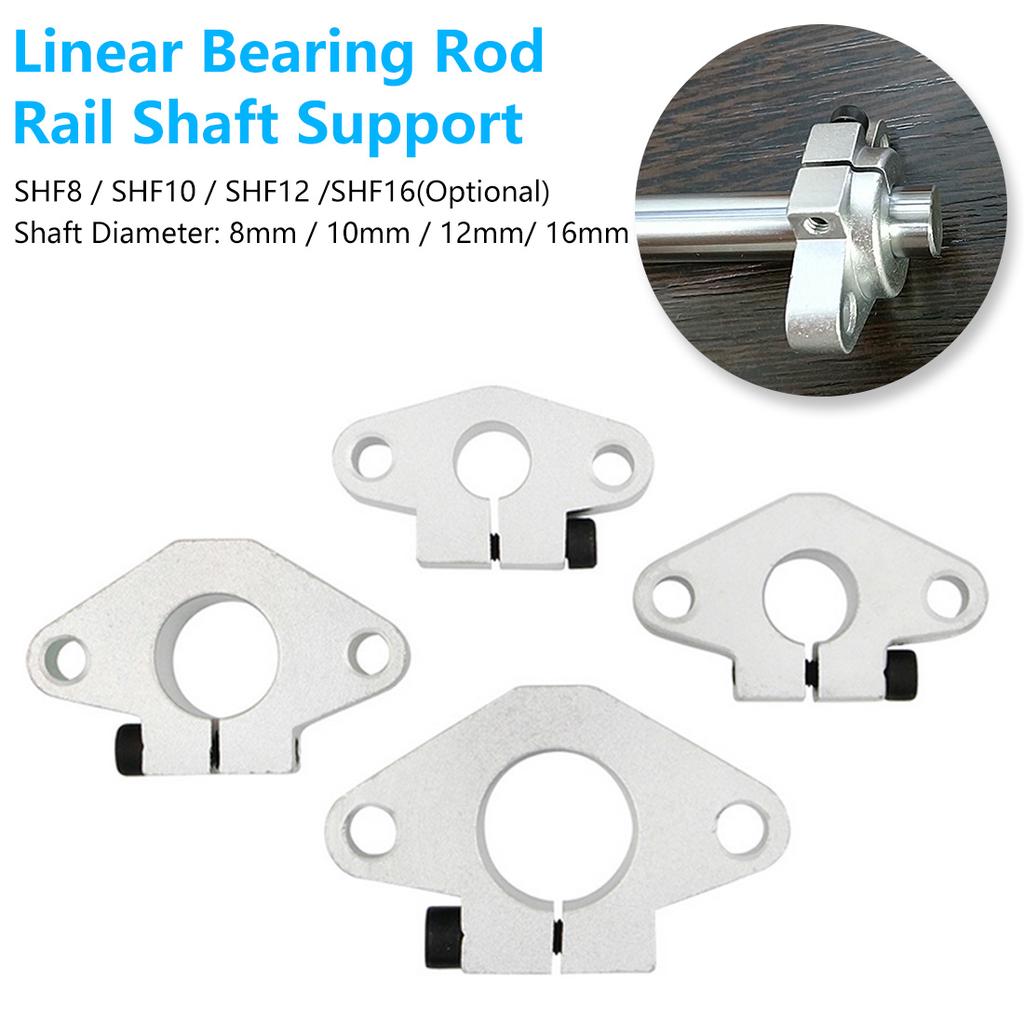 CNC /& 3D Printer 10mm Linear Rail SHF10 Bracket Rod Support Shaft