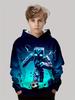 Boys' 3D Christmas Graphic Hoodie Long Sleeve Tops Casual Polyester Hoody Fall Spring Outerwear Sweatshirt Children's Clothing