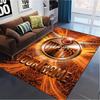 Name Custom Edmonton Oilers Logo Carpet Rug for Living Room Bedroom Home Sofa Decoration,Kids Play Non-slip Floor Mat