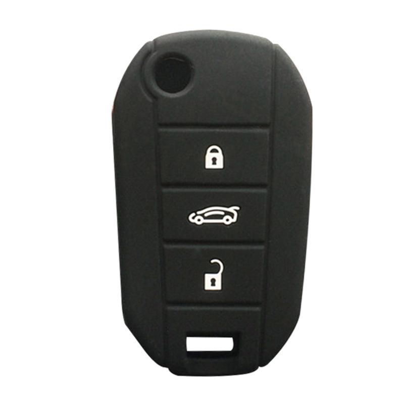 Key Case Cover Cap for Opel Grandland X Combo Key Holder for Citroen C5 Aircross C4 Picasso C2 C3 X7 Car Accessories for Peugeot