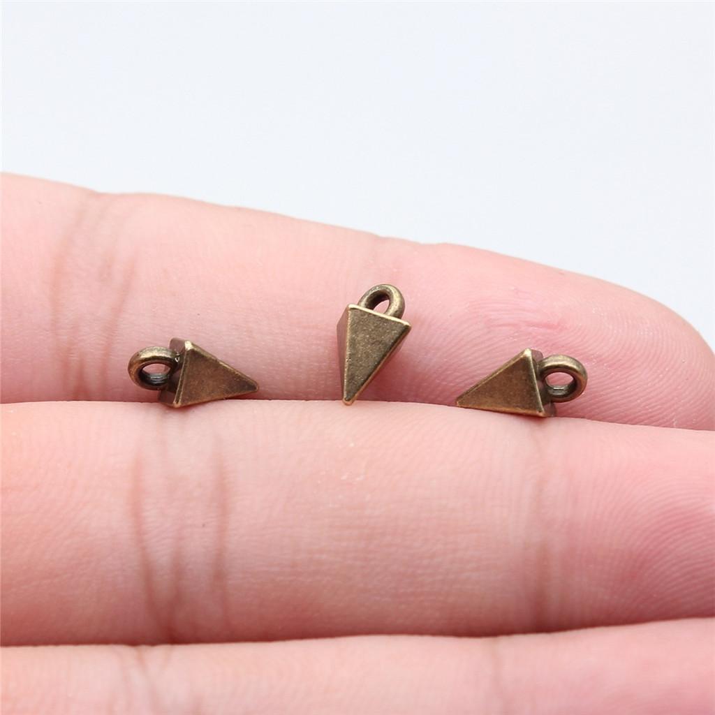 Accessories Parts Cone Shape Pendant End Beads Vintage Jewelry Supplies SA051