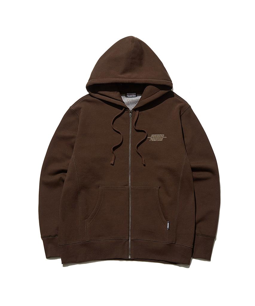 Pollution Original Hoody Brown